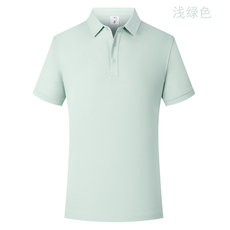 215g新疆兰朵棉5A级抗菌二级领短袖polo衫GJ22-A9图4