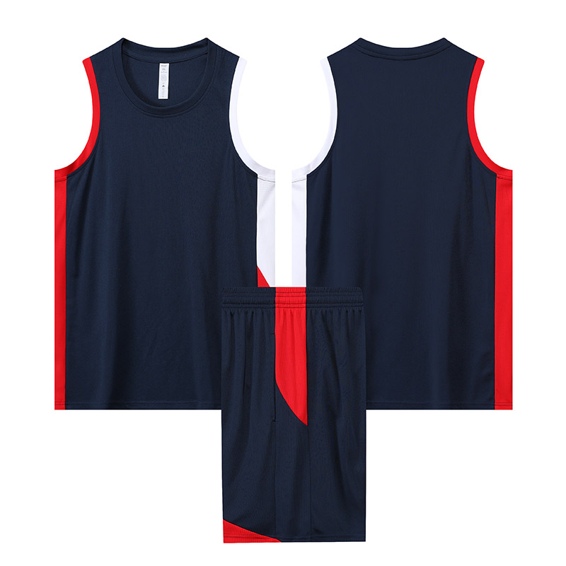 舒适透气运动训练服篮球服套装57-8951图3