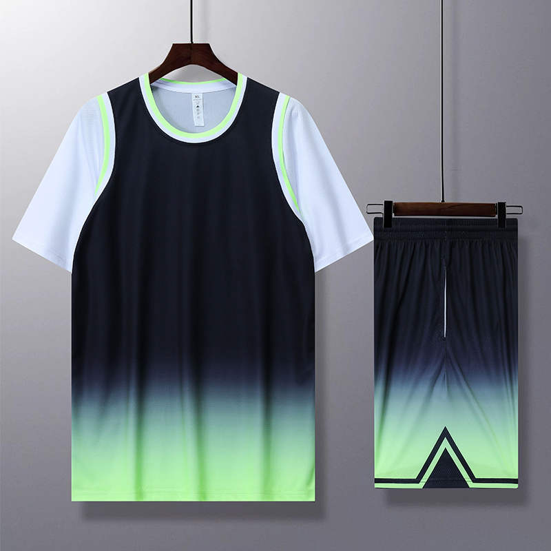 吸汗训练比赛篮球服套装GB12-B002图3