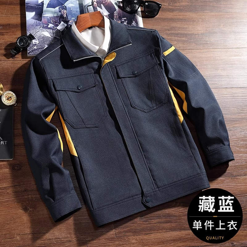 舒适好穿涤盖棉防静电工作服套装上衣B11-涤盖棉03款上衣图2
