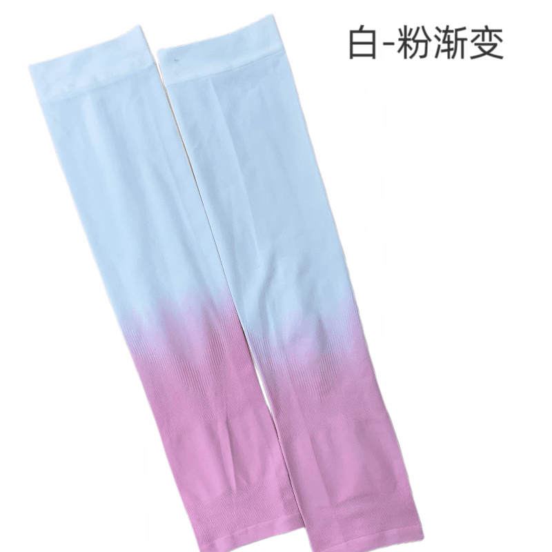 明星同款旅行渐变色露指防晒冰袖GJ42-301图6