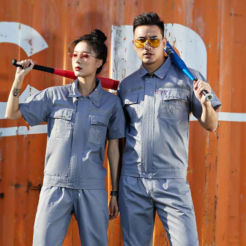 网格防静电工作服套装H29-6247图4