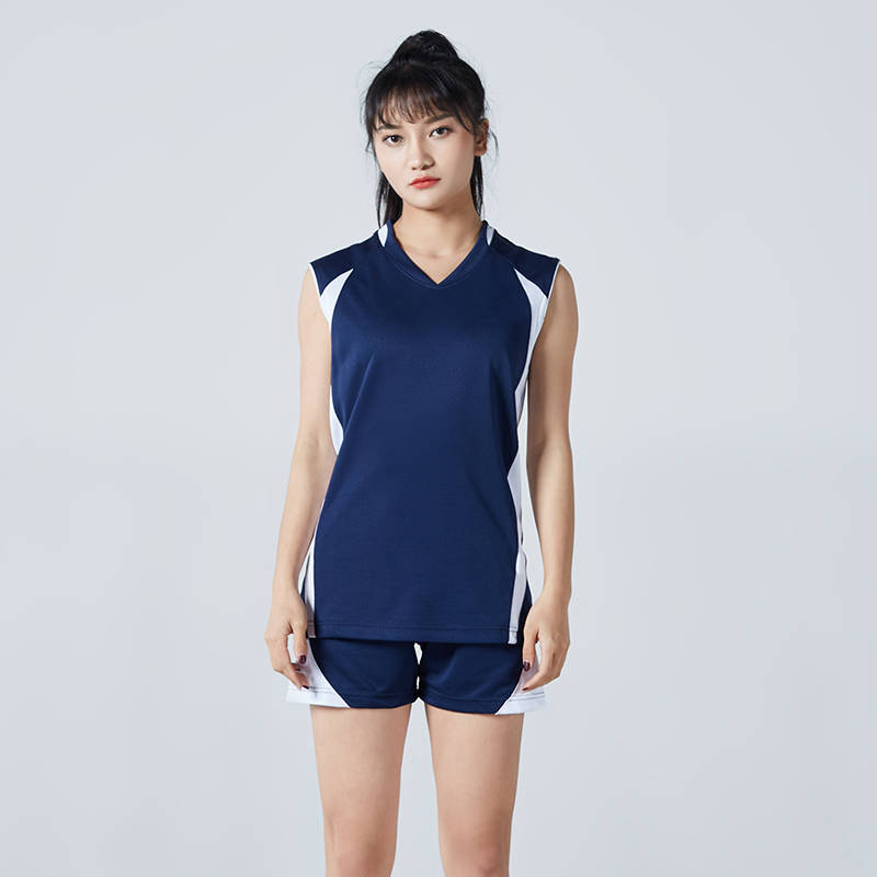 速干透气运动服排球服套装女款161-833女款图2