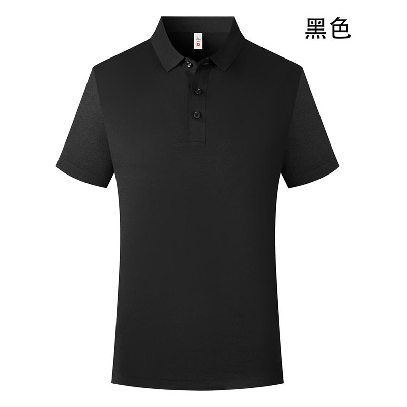 205g黑科技植物冰凉感精兰丝衬衣领无痕短袖翻领polo衫GJ22-T963图4
