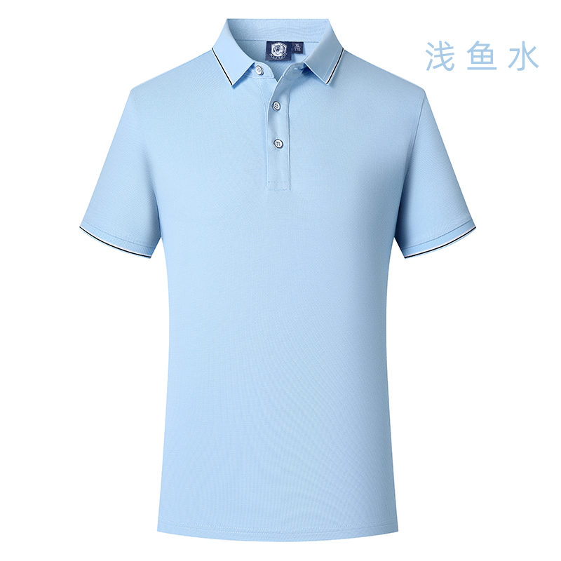 220g32支巴洛克珠地翻领短袖POLO衫GJ28-8888图2