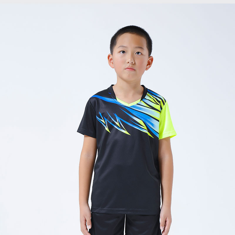运动比赛短袖排球服套装童款176-818图2