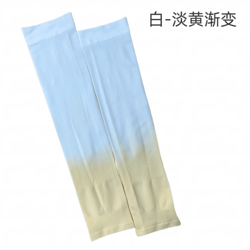 明星同款旅行渐变色露指防晒冰袖GJ42-301图7