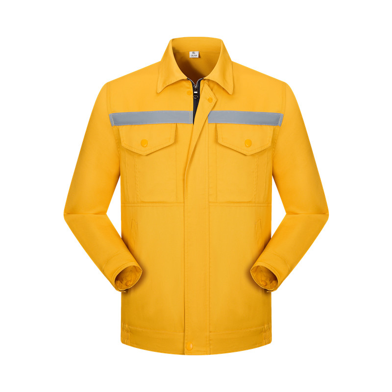 全工艺耐磨涤棉工作服工作服套装H28-003图12