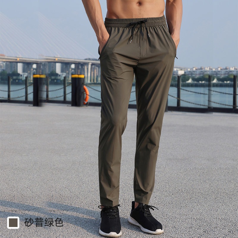 斜纹速干训练运动长裤176-A2317图3
