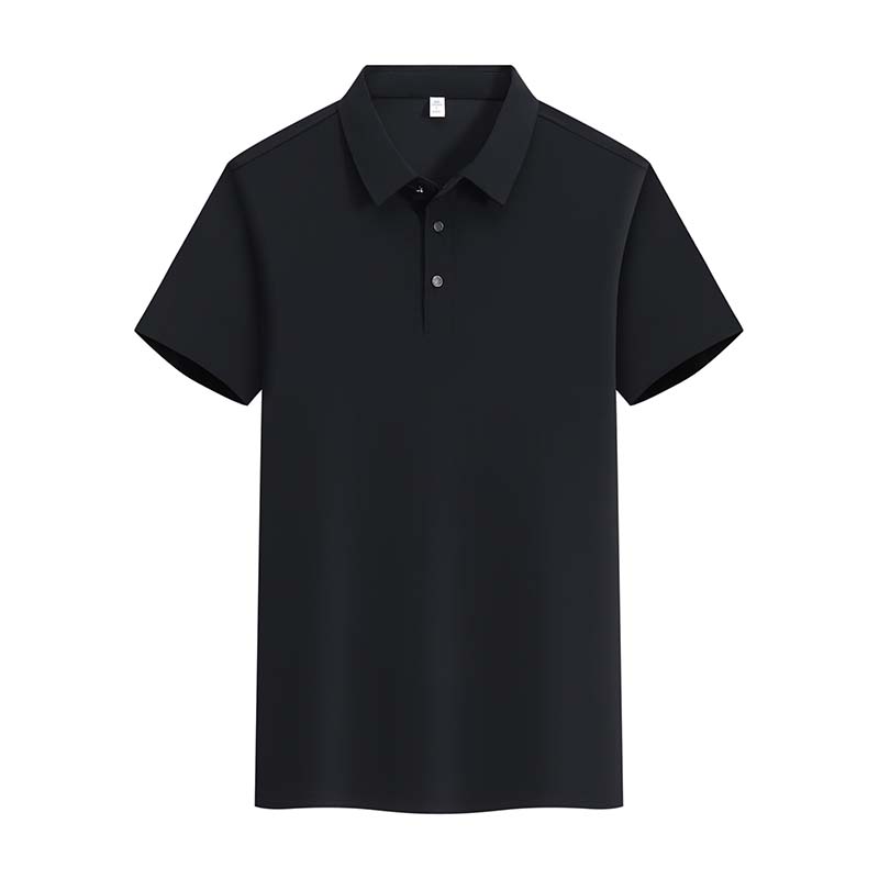 锦纶纯色翻领短袖POLO衫H09-D96601图4