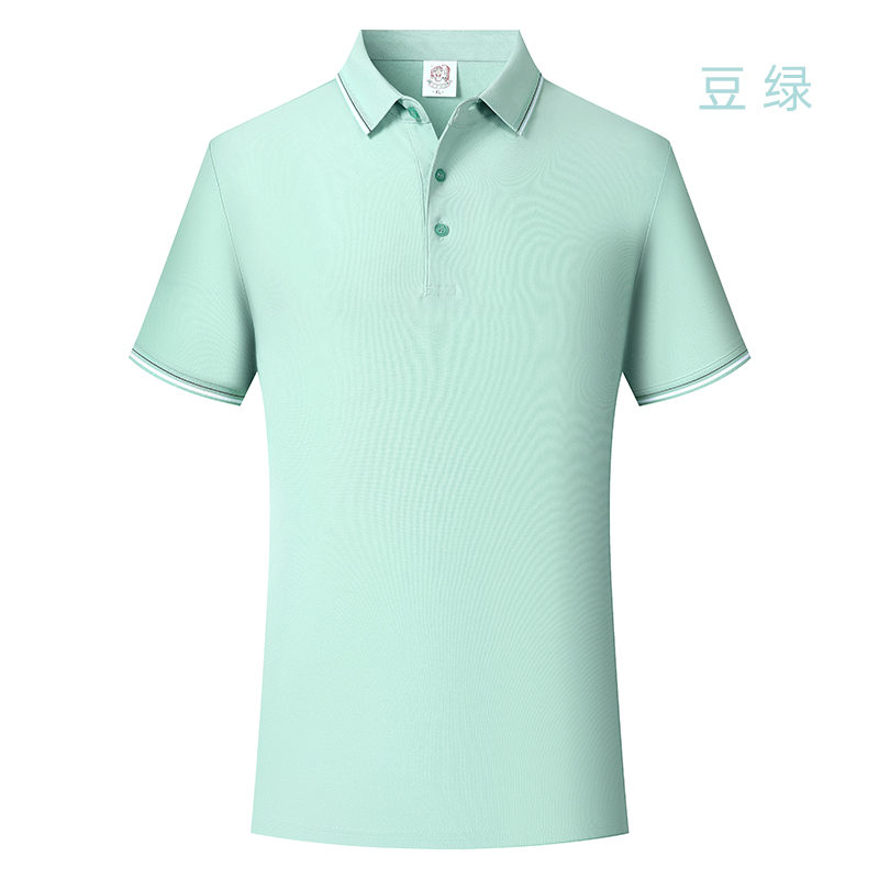 180g40支桑蚕丝翻领短袖POLO衫GJ28-8826图6