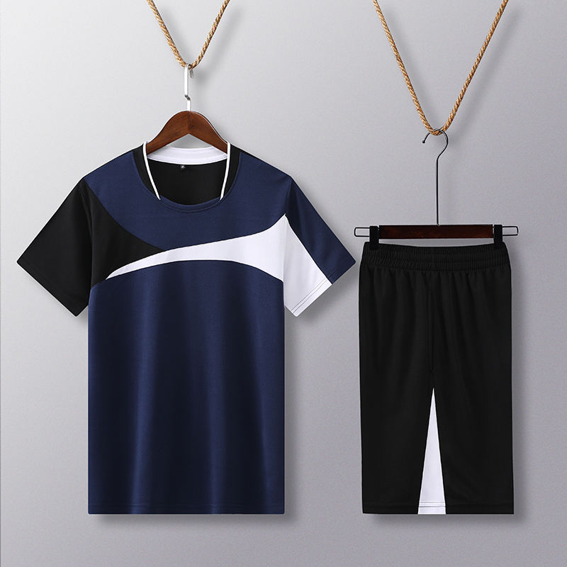 运动速干排汗排球服套装男款161-846男款图3