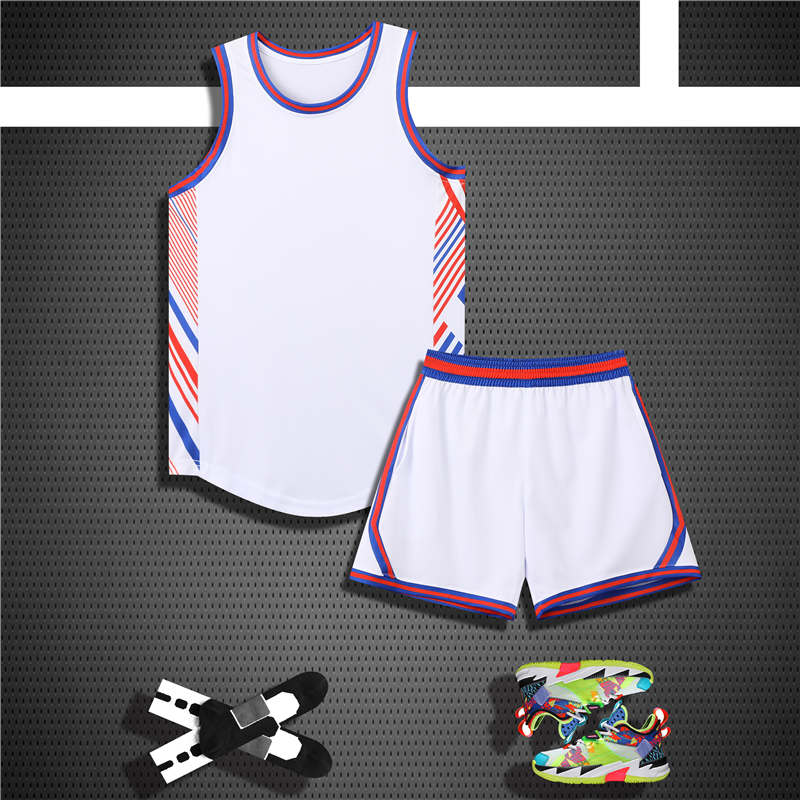 美式背心小米通比赛篮球服套装YA-8660图6