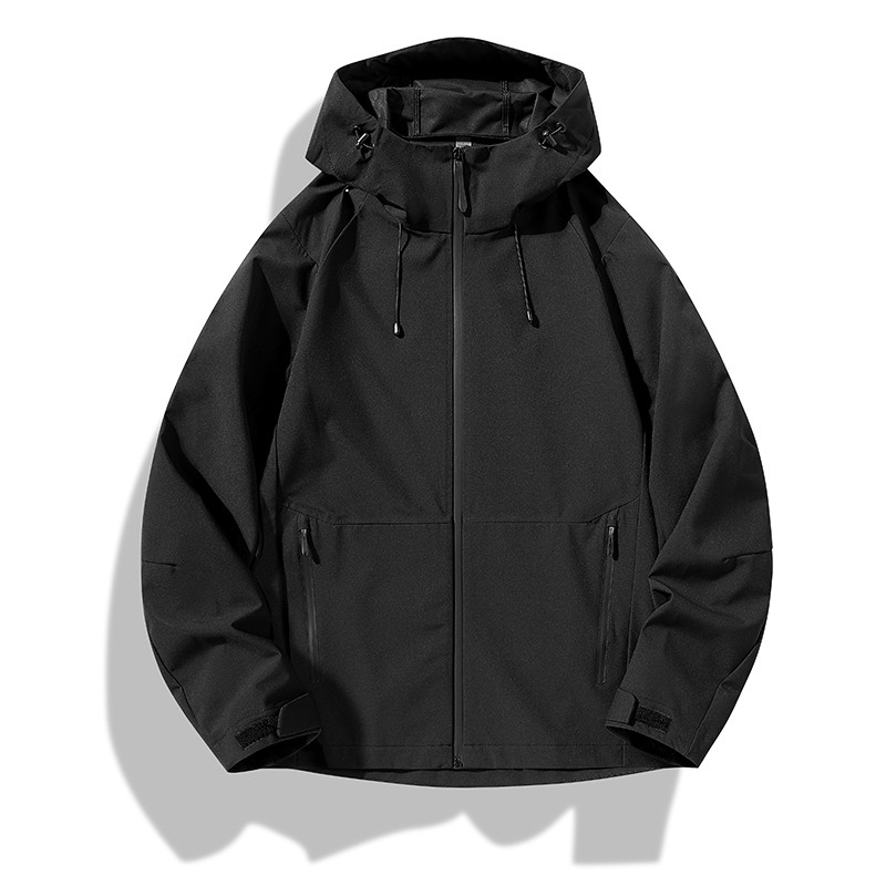 春秋户外全热封登山服单层冲锋衣KF2-9624555图2