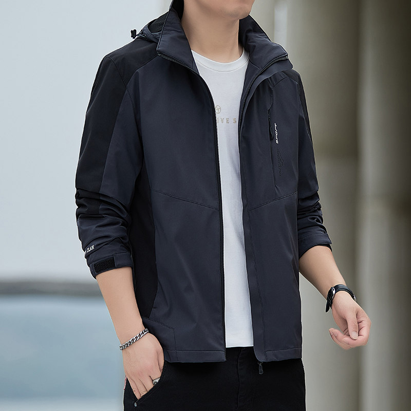 户外防风防水冲锋衣KR-2516图2
