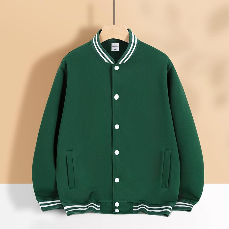 400G华棉时尚薄款纽扣棒球服H09-8300图6