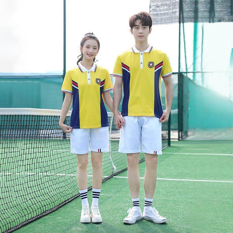 夏季中学生校服套装毕业班服H18-2023-6图3