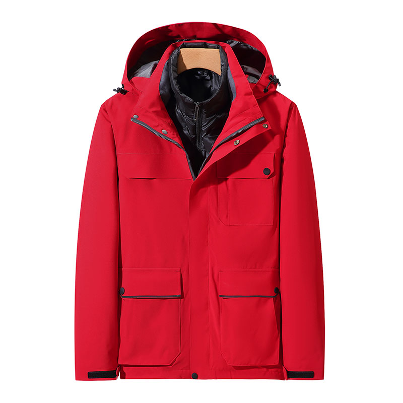 户外登山羽绒服内胆三合一冲锋衣两件套GT3-JL9888图7