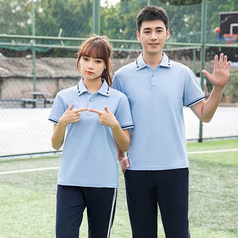 珠地短袖校服套装KA-406-2089图2