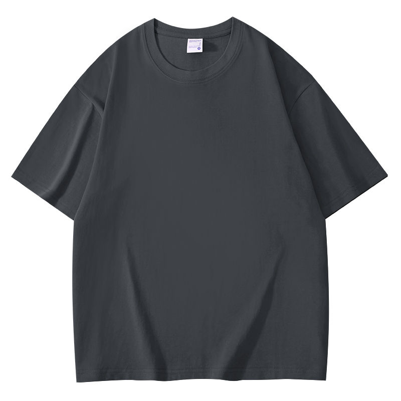 300g16支圆领重磅大落肩T恤H04-A19图8