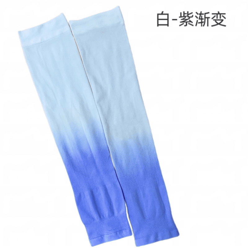 明星同款旅行渐变色露指防晒冰袖GJ42-301图5
