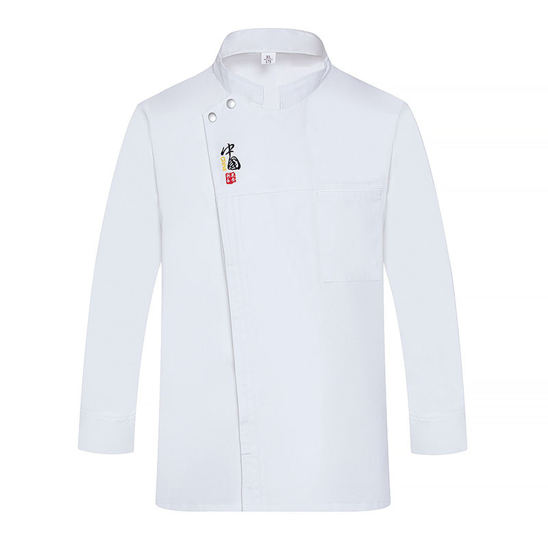 中西餐厅厨师传承元素中国风设计长袖工作服厨师服H12-L073传承图4