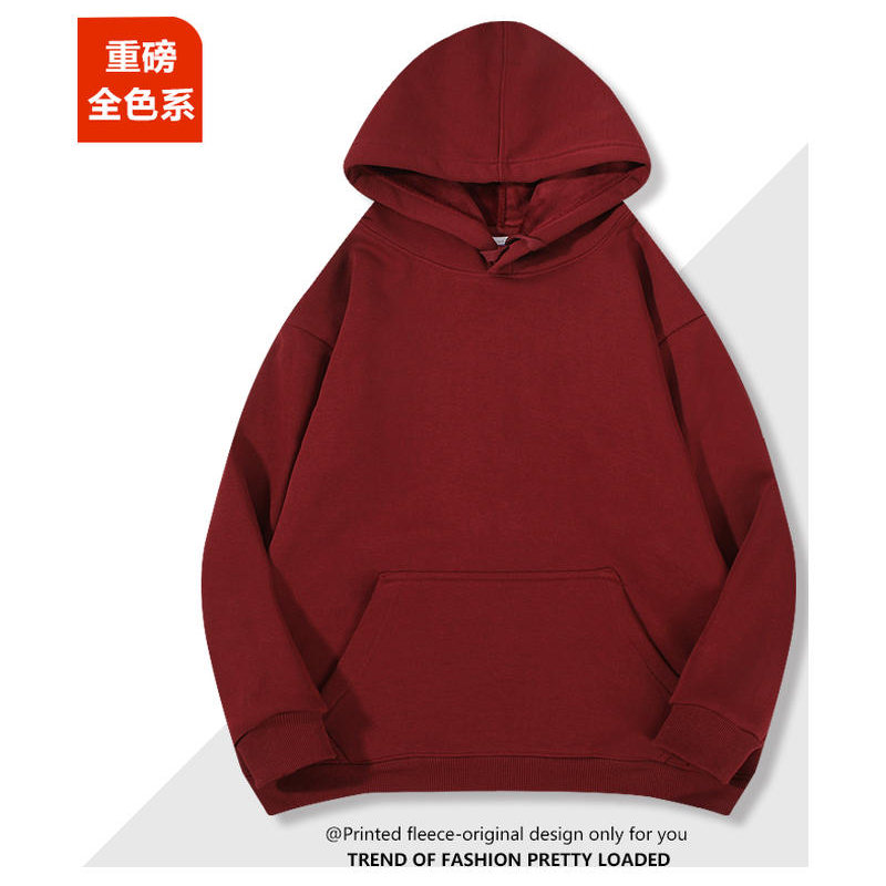 华棉薄款正肩连帽卫衣GJ25-A7012图3