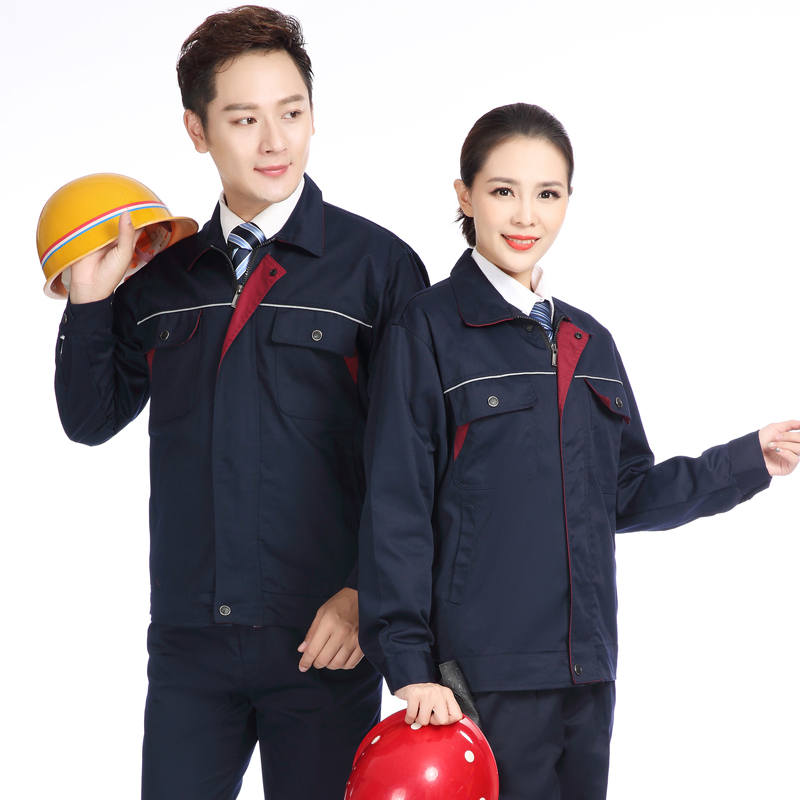 经典品质倒三角兜长袖工作服工装H22-926图2