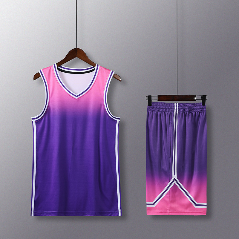 运动吸汗速干篮球服套装通款YA-7056图4