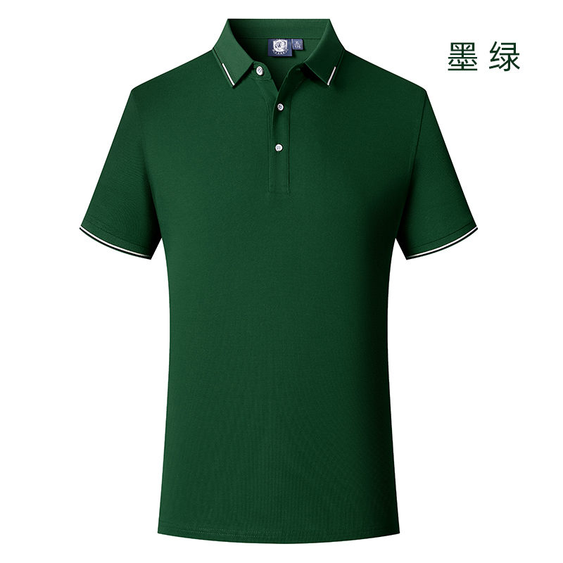 220g32支巴洛克珠地翻领短袖POLO衫GJ28-8888图7