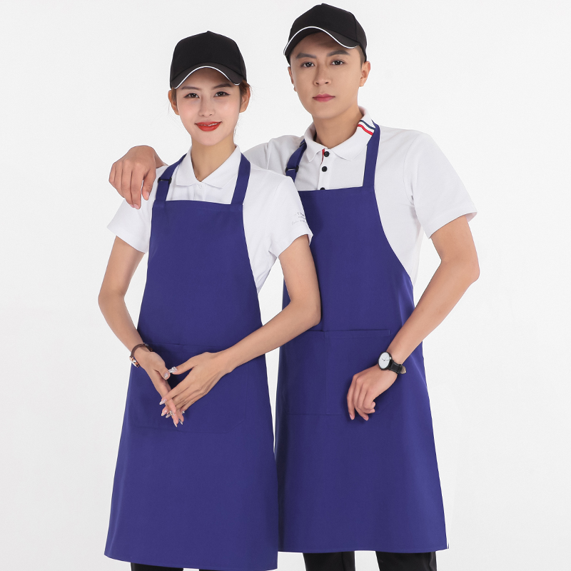 全棉防水挂脖围裙U01-159图5