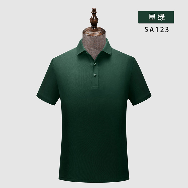 225g珠花拉架纯色短袖翻领W02-5A123图7