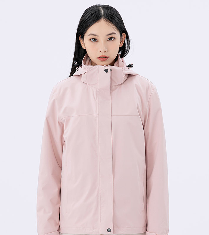 高太尔防护暴雨级防水防风摇粒绒内胆三合一冲锋衣KT2-120107女款图5