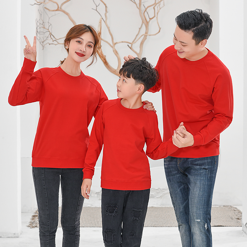 380g全棉毛圈圆领套头卫衣成人款W02-790成人款图6