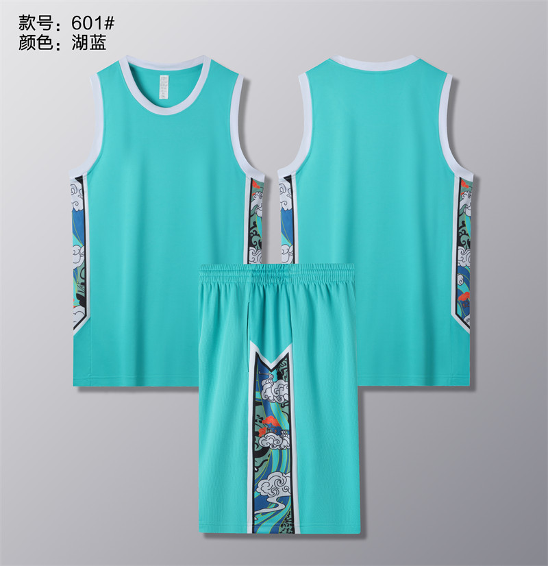 新款中国风训练篮球服GY1-601图3