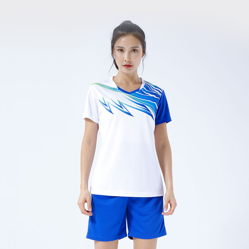 运动比赛排球服短袖套装女款176-820图4