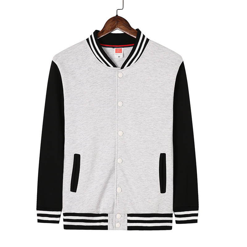 600g精梳棉加绒超软仿水貂绒棒球服W02-312新图2