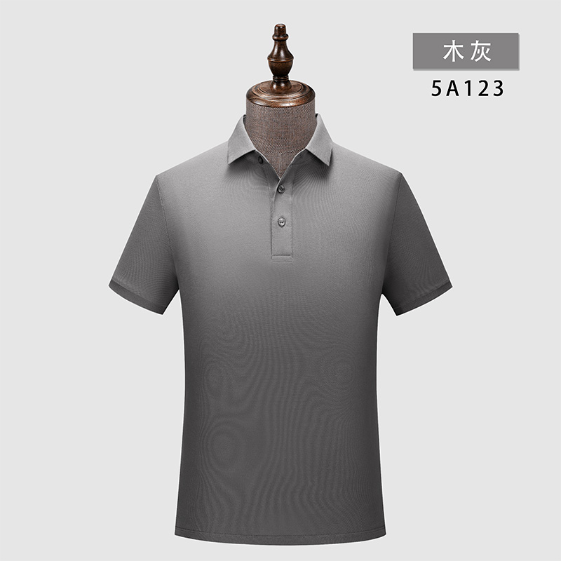 225g珠花拉架纯色短袖翻领W02-5A123图12