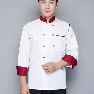 袖网长袖厨师服上衣B02-C0202005
