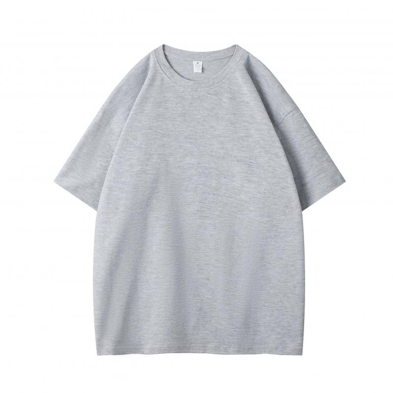 190g精梳棉休闲圆领短袖T恤GJ51-P1901图7