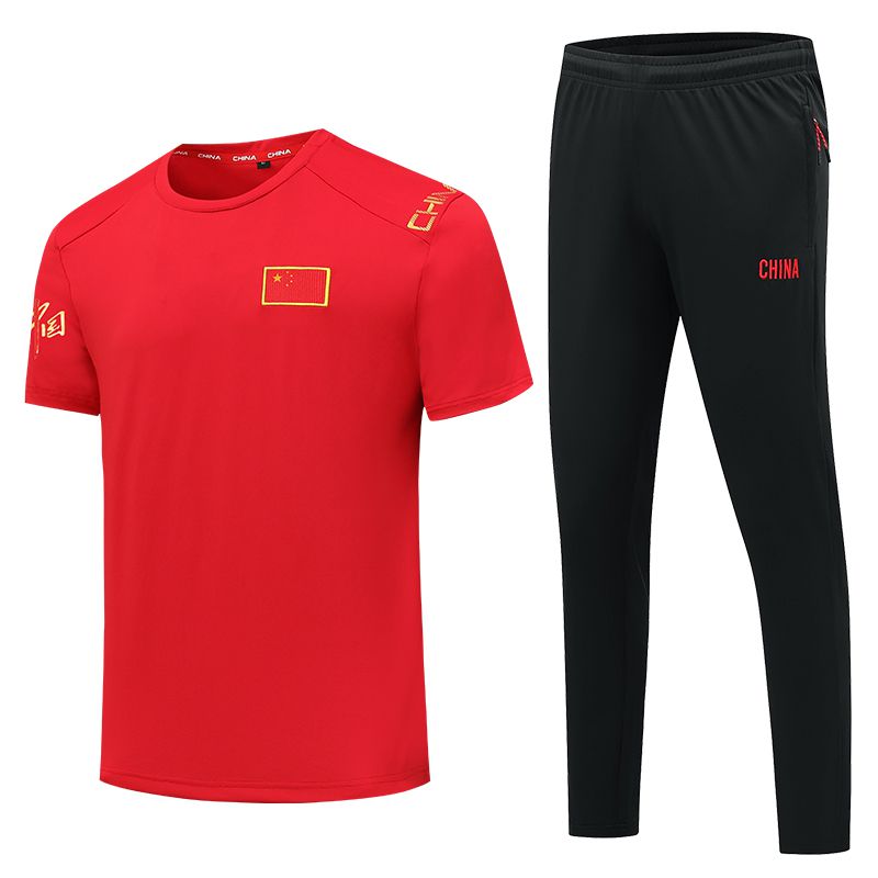 运动服速干圆领短袖长套KE4-95522图5