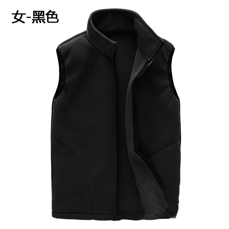 户外保暖摇粒绒抓绒马甲T03-829女款图4