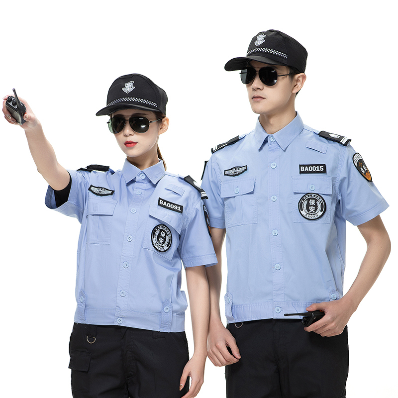 全工艺涤棉斜纹安保物业制服工作服（不含配件）H13-C0110002图8