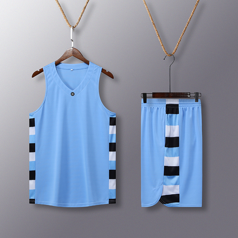 比赛团队服速干篮球服套装GM6-83611成人图2