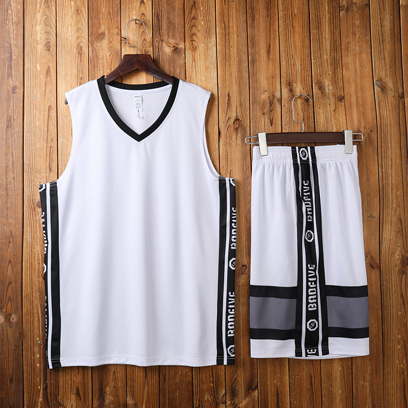 165g运动休闲篮球服套装男款176-L021图7
