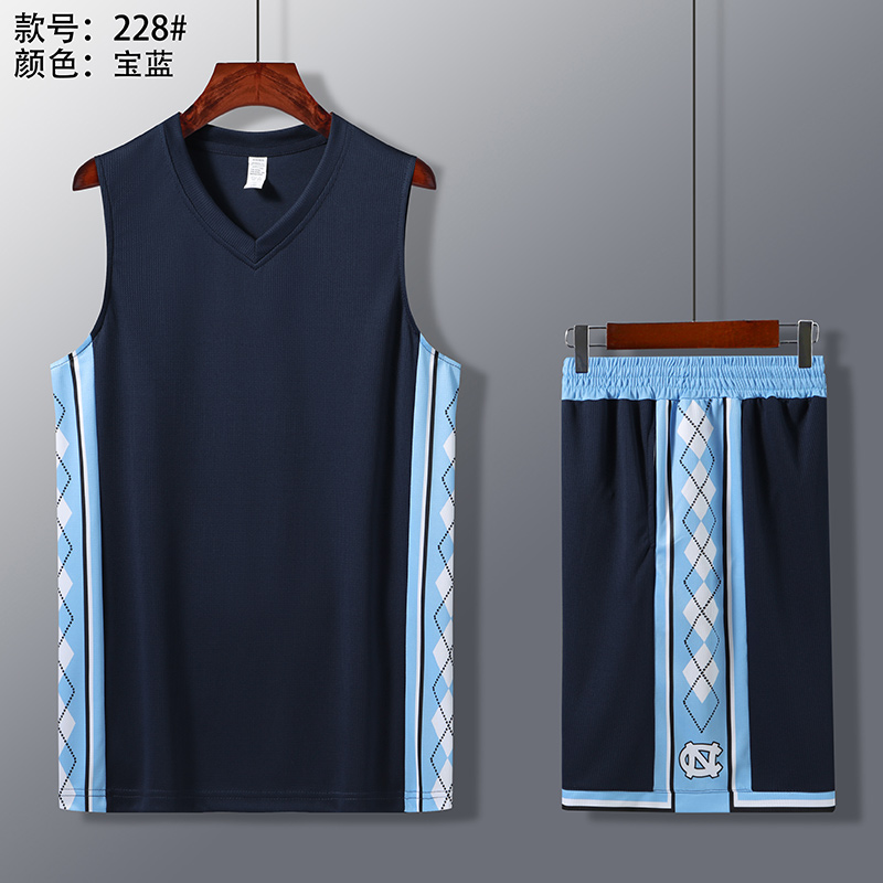 团队服比赛透气速干套装篮球服GY1-228成人图6