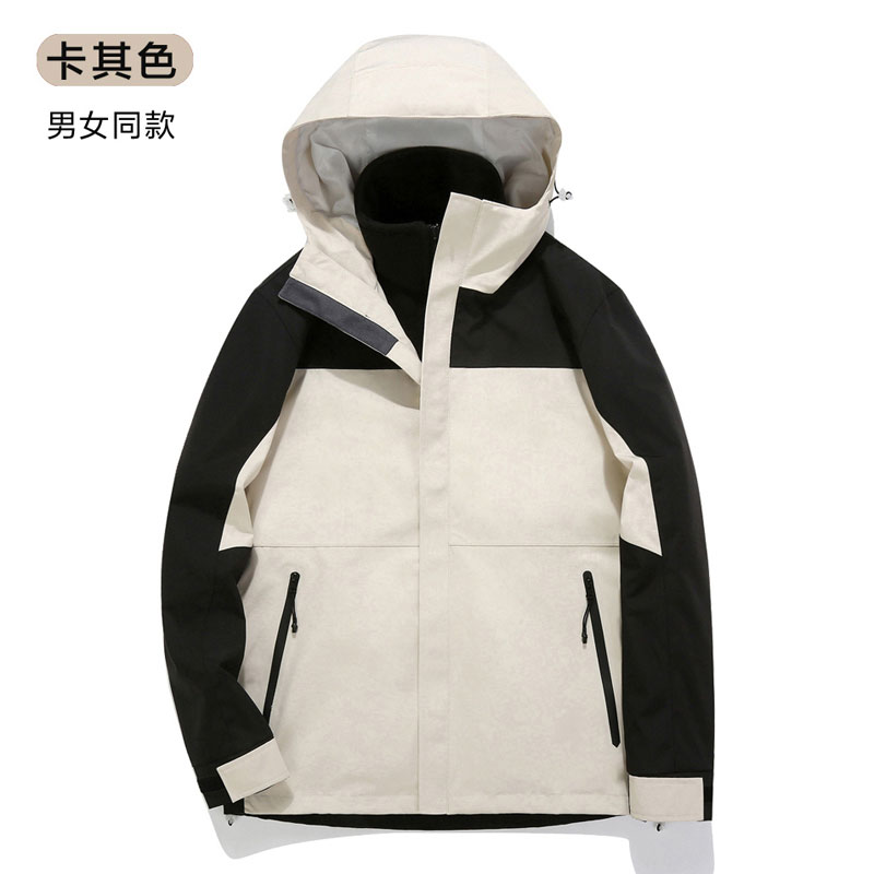 400g复合北极绒内胆三合一冲锋衣情侣款T03-HT23-830图4