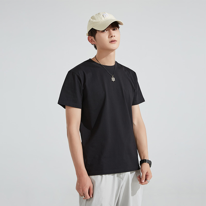 纯棉纯色短袖圆领T恤KD2-JR8905图9
