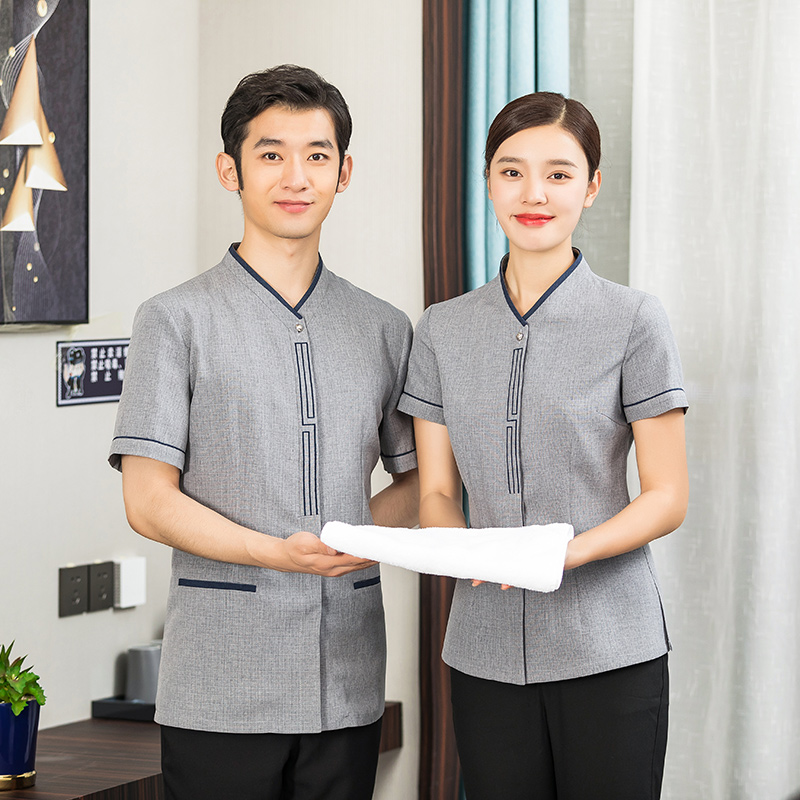 大长城短袖保洁服通款H01-2022-11图5