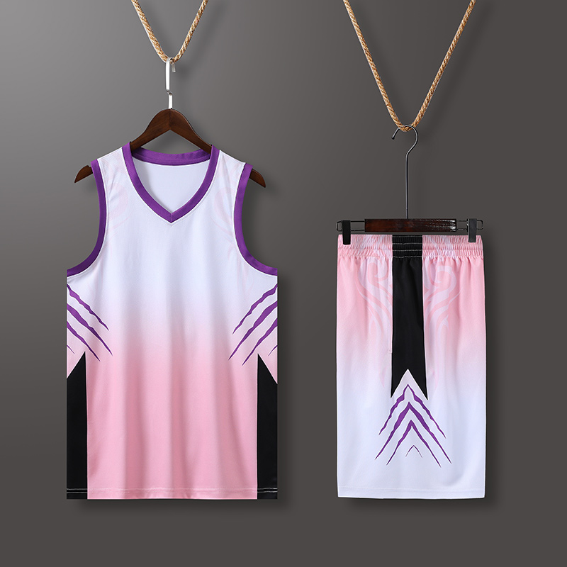 休闲运动速干篮球服套装通款YA-7073图4